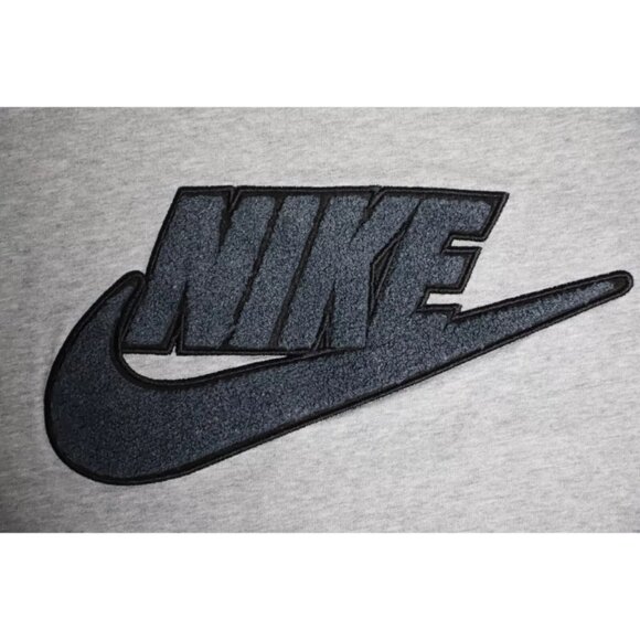 Nike Air T-Shirt Men XL Gray Activewear Athletic Cut Spell Out Swoosh Stich Logo - Picture 3 of 10